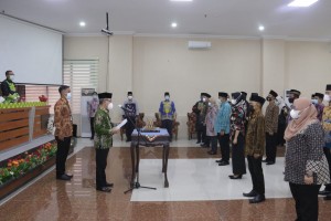 39 Pejabat Pemkab Pringsewu Dilantik