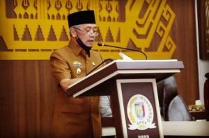 Ranperda APBD-P 2020, Bupati Pringsewu Jawab Pemandangan Umum Fraksi-fraksi DPRD