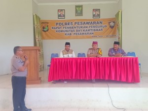 Polres Pesawaran Rangkul Da'i Bentuk Mitra Kamtibmas