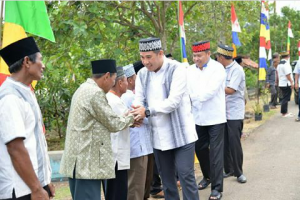 Safari Ramadhan, Bupati dan Wakil Bupati Pesawaran Sambangi Desa Halangan Ratu