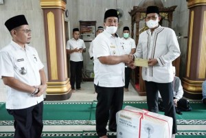 Safari Ramadhan, Wakil Bupati Asahan Kunjungi Masjid Syuhada Desa Sipaku Area