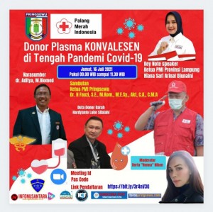 Wabup Fauzi Ajak Penyintas Covid-19 Donor Plasma Konvalesen