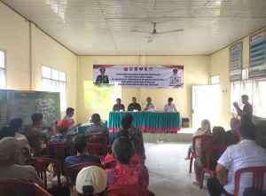 Perkuat Peran Linmas, Kodim 0421/Lamsel Gelar Sosialisasi Wawasan Kebangsaan