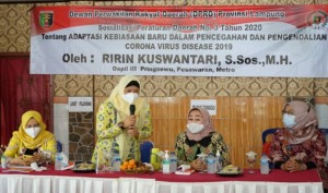 Ririn Kuswantari Sosper AKB di Pringsewu