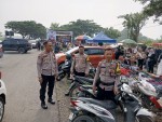 Polisi Amankan Kampanye Paslon Bupati Dan Paslon Gubernur Di Pringsewu