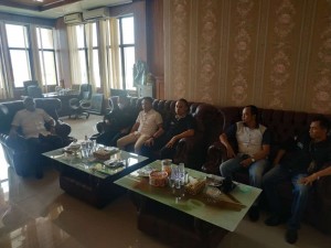 SMSI Lampung Audiensi Dengan Pimpinan DPRD Bandar Lampung.