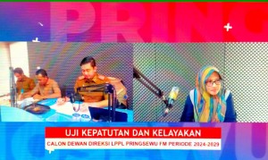 Calon Direksi LPPL Rapemda Pringsewu Ikuti Uji Kepatutan dan Kelayakan