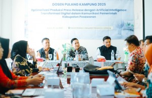 Pesawaran Dan IPB University Kolaborasi Penguatan Kualitas Informasi Lewat AI