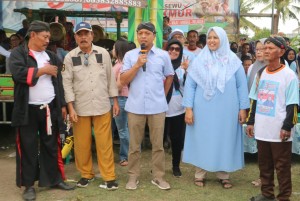 Riyanto-Umi Laila Siap Dukung Pelestarian Seni Budaya Di Pringsewu