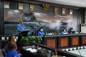 Bupati Umar Ahmad Minta Pemprov Kunjungi Dan Melihat Hasil Pembangunan Di Tubaba.