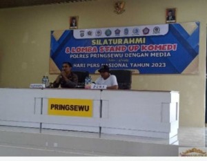 Polres Pringsewu Bersama Wartawan Peringati HPN 2023