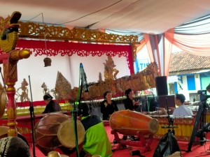 Sambut 1 Muharam, Pekon Sidoharjo Pringsewu Gelar Wayang Kulit dan Bersih Desa