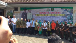 Jaksa Agung Prasetyo Tinjau Bhakti Sosial Di Tanggamus.