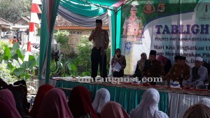 Kapolsek Blambangan Umpu: TNI /Polri Jamin Keamanan Pemilu 2019