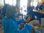 Vaksin Nasional Tahap Kedua Kodim 0424/TGM di Pringsewu