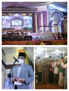 Walikota Metro Hadiri Haflah Khotmil Di Pondok Pesantren Roudlatul  Qur'an.