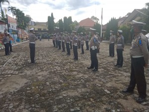 Kasat Lantas Polres Tanggamus Pimpin Apel Kesiagaan dan Kendaraan