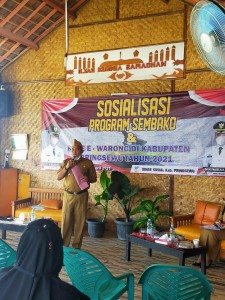 e-Warung se-Kabupaten Pringsewu Ikuti Sosialisasi Program Sembako