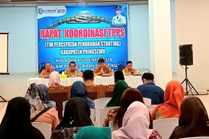 Tim Percepatan Penurunan Stunting Kabupaten Pringsewu Gelar Rapat Koordinasi