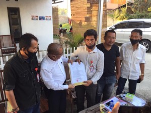 Hi Husen Ismail Terima Mandat Untuk Membentuk Kepengurusan DPD BAIN HAM Pringsewu.