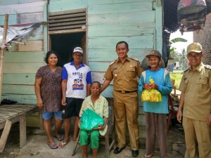 Camat Penengahan Sambangi Warganya