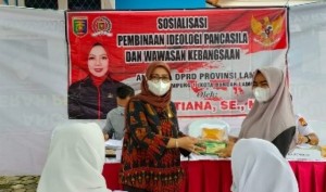 Kostiana Berikan Pemahaman Ideologi Pancasila dan Wawasan Kebangsaan Kepada Generasi Muda