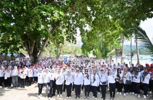 DWP Pesawaran Meriahkan HUT Ke-18 Dengan Family Gathering Dan Bhakti Sosial