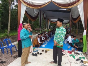 Pekon Candiretno Serahkan hasil pembangunan kepada masyarakat