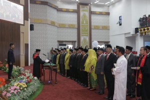 Anggota DPRD Kabupaten Pringsewu 2019-2024 Dilantik.