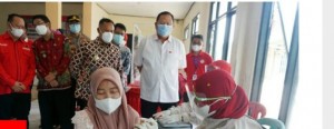 Ketua Komisi IV DPR-RI Monitor Pelaksanan Vaksinasi Covid-19 Di Penengahan.