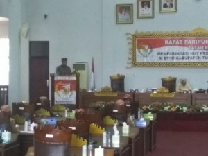 DPRD Tubaba Gelar Paripurna Istimewa HUT Lampung