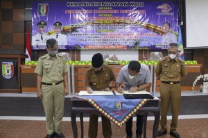 Pemkab Pringsewu & Pos Indonesia Jalin Kerjasama