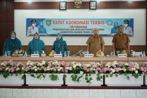 Sekdakab Buka Rakornis PKK Kabupaten Asahan