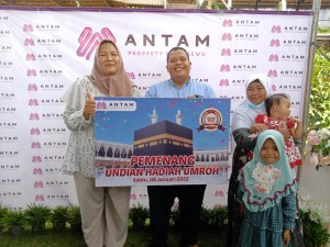 Pedagang Soto di Pringsewu Menangi Paket Umrah Dari Antam Property