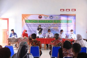 Forum Literasi Lampung Gelar Pelatihan Manajemen Perpustakaan Di Tanggamus.