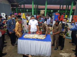 Tingkatkan Perekonomin Masyarakat, Bupati Pesawaran Bangun Pasar Tradisional.