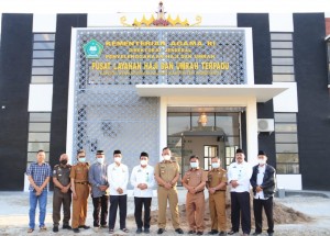 Wabup Pringsewu Tinjau Gedung Pusat Layanan Haji dan Umrah Terpadu