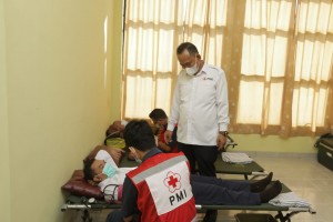 Hari Donor Darah Sedunia 2021, Pemkab Pringsewu dan PMI Gelar Donor Darah