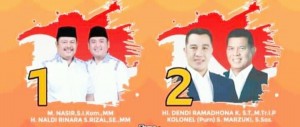 Hasil Quick Count Pilkada Pesawaran, Dendi-Marzuki Unggul 56.07 Persen