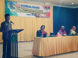 Pemkab Pringsewu Sosialisasikan Standar Operasional Prosedur