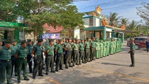 Sambut Hut Korem 043/Gatam, Kodim 0424/Tanggamus Gelar Bakti Sosial