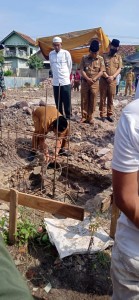 Warga Dusun Pagersari Fajar Agung Barat Bangun Mushola Secara Swadaya.