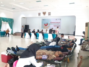 Tetap Konsisten, PTPN I Reg.7 Rutin Gelar Donor Darah