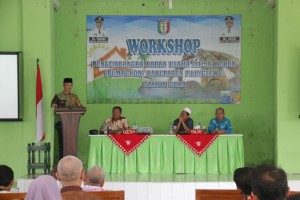 Bupati Pringsewu Buka Workshop Pengembangan BUMPekon