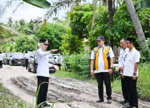 Pemkab Pesawaran Akan Bangun Jalan Dan Normalisasi Sungai Di Padang Cermin