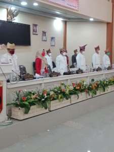 DPRD Tanggamus Gelar Rapat Paripurna Istimewa Wujudkan Kabupaten tanggamus Maju dan Keren.