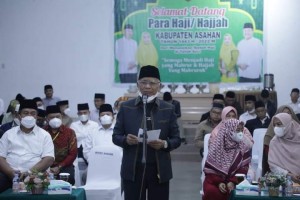 Bupati Asahan Sambut Kepulangan Jamaah Haji Kabupaten Asahan