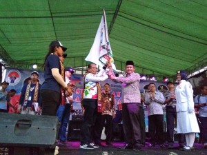 Kabupaten Pringsewu Menjadi Titik Singgah  Peserta Kirab Pemuda 2018