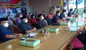 Anggota DPRD Lampung Dapil Bandarlampung Reses ke Kantor Walikota