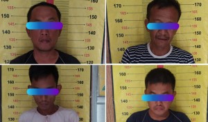 Empat Terduga Pengedar Sabu di Wonosobo, di Tangkap Satres Narkoba Polres Tanggamus